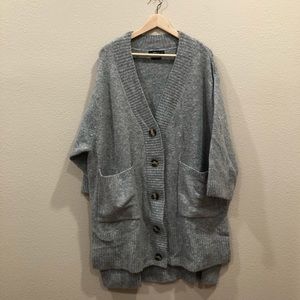 Zara Knit Oversized Cardigan